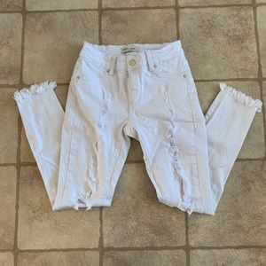 White jeans - fashion nova